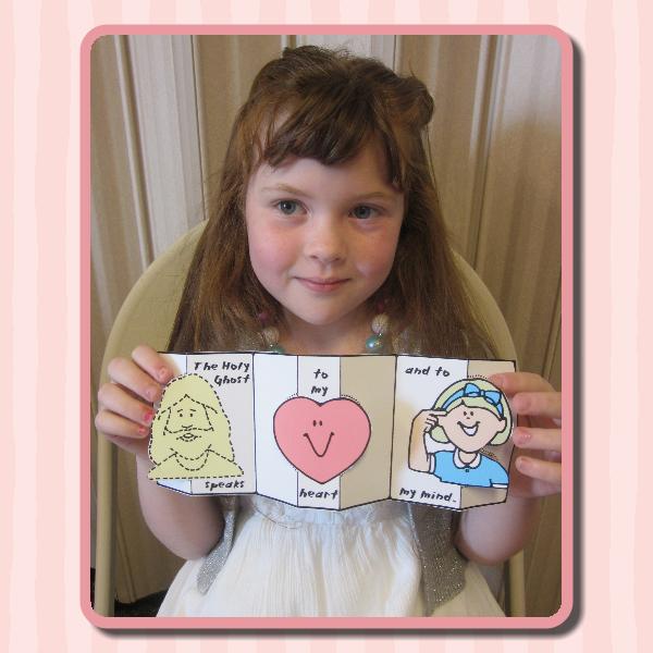 Holy Ghost Speaks stand up card