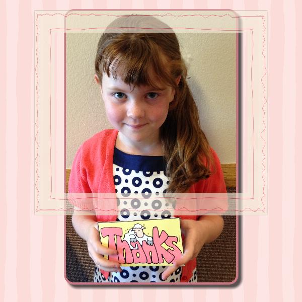 Little LESSON LIFESAVER Activity - Thank Ewe For all You Do thank-you card - Ages 4-7