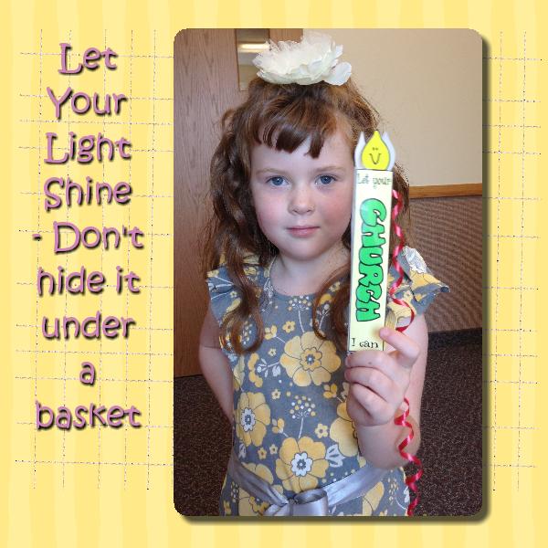 Let Your Light Shine!Example Candle mobile