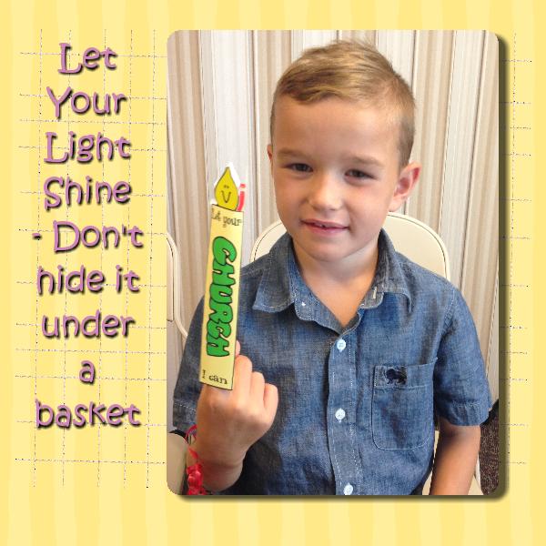 ​Let Your Light Shine! Example Candle Mobile