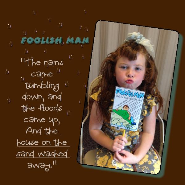 AGES 4-7 Wise Man and Foolish Man flip-flag