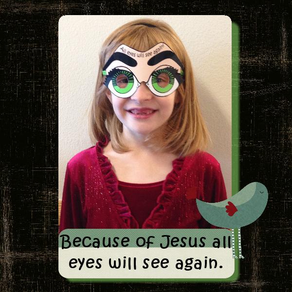 LESSON LIFESAVER Activity Resurrection Glasses