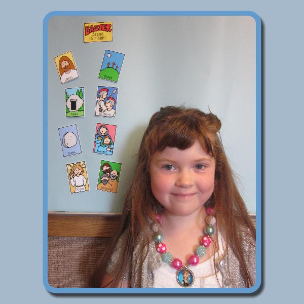 Jesus Is Risen! Easter Morning match game AGES 4-7