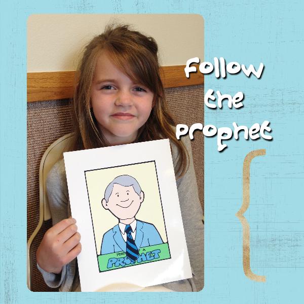 LESSON LIFESAVER Portrait of a Prophet POSTER