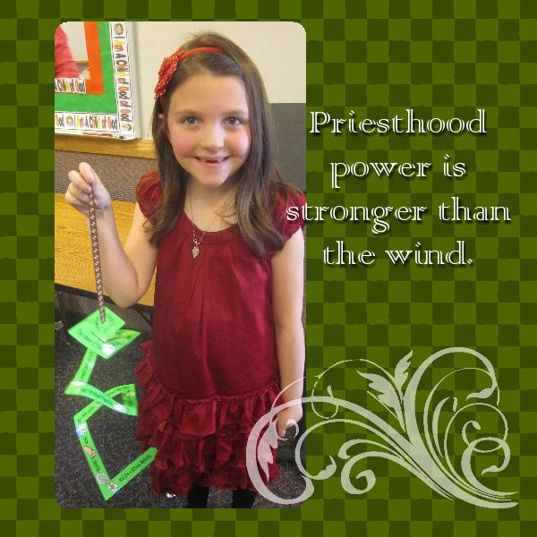 Priesthood Blessings Spiral Kite ACTIVITY ages 4-7