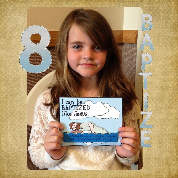 LESSON LIFESAVERS: Baptism by Immersion 3-D movable scene