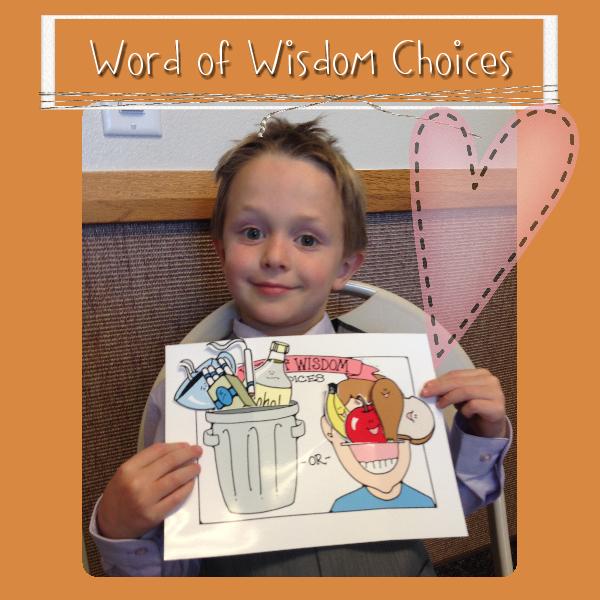 Word of Wisdom Choices voting match
