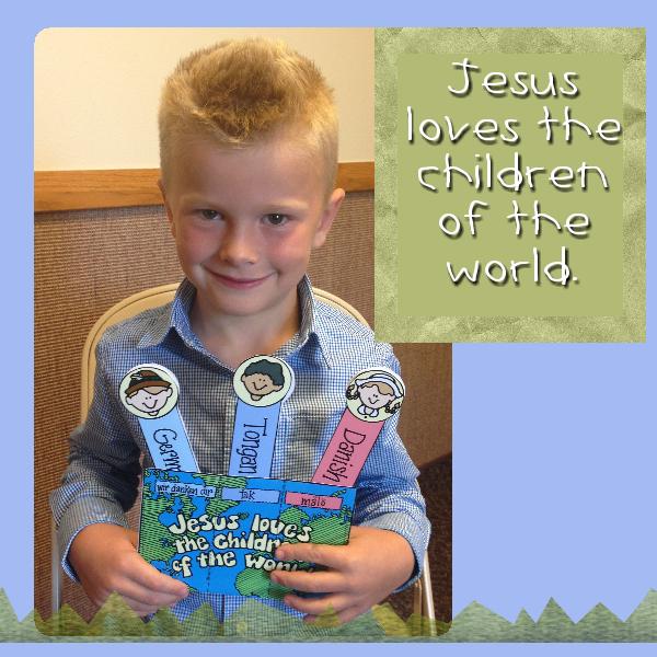Jesus Loves the Children - Thank You People Pop-Ups