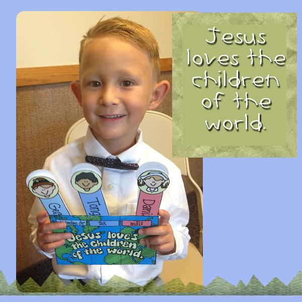 Jesus Loves the Children - Thank You People Pop-Ups
