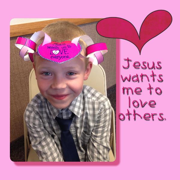 Jesus wants us to love everyone. Have-a-heart Medallion