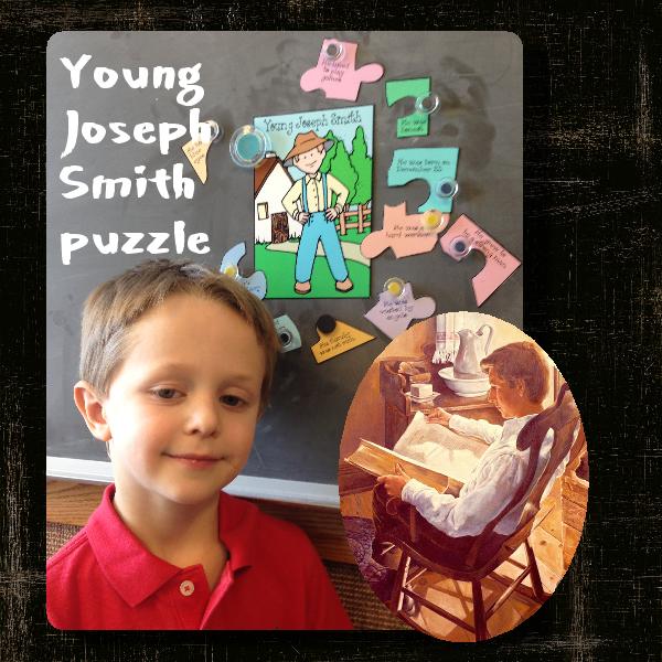 Young Joseph Smith two-sided puzzle