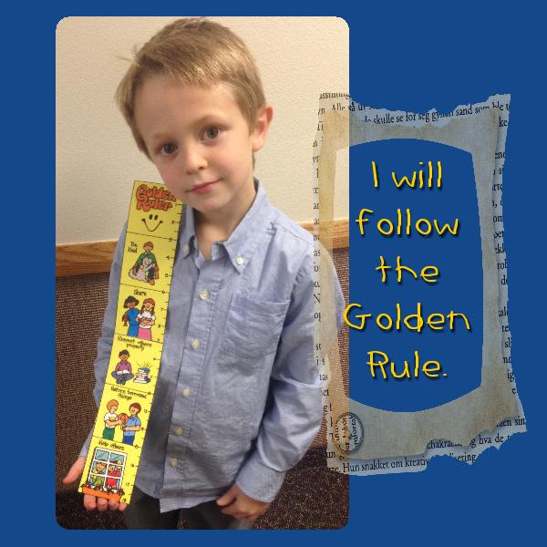 Doing Good Unto Others GOLDEN Ruler