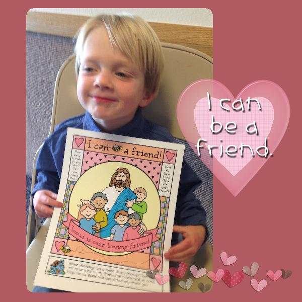 Little LESSON LIFESAVER I Can “Bee” a Friend poster or coloring page