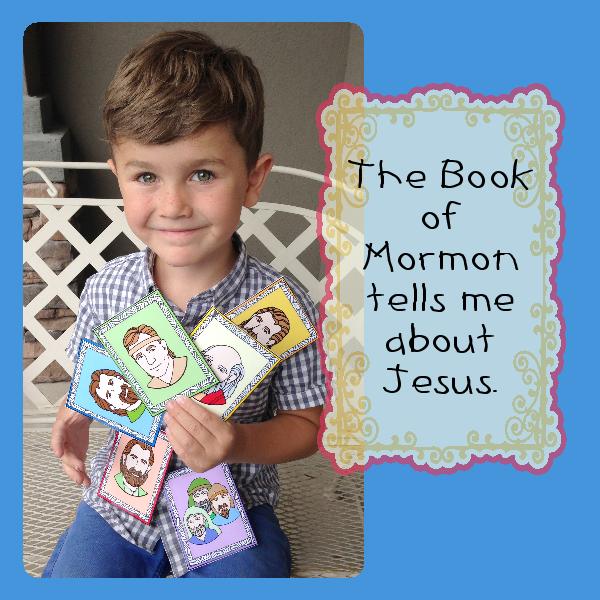 Book of Mormon show-and-tell story cards