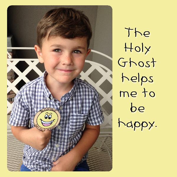 Little LESSON LIFESAVERS The Holy Ghost Helps Me to Be Happy flip-faces and game
