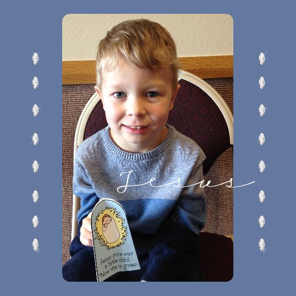 Jesus is Heavenly Father’s Son 3-D stand-up card