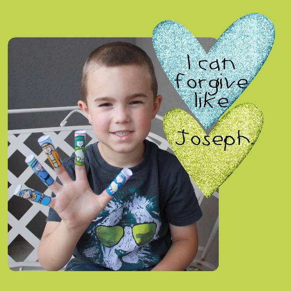 Joseph and Brothers Finger Puppets