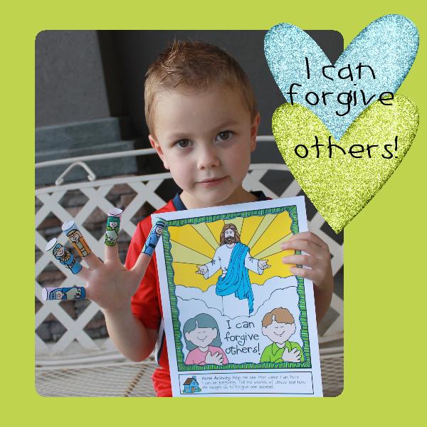 I Can Forgive Others!(poster or coloring page)