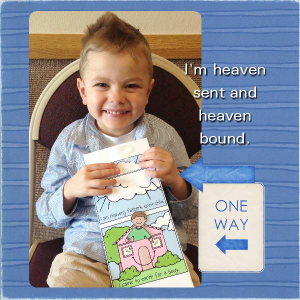 Little LESSON LIFESAVER Heavenly Home and Earthly Home with plastic spirit dolls and earthly paper dolls