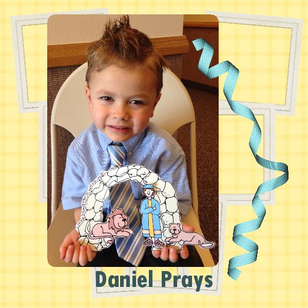 I Can Pray to Heavenly Father - Daniel and the Lions' Den scene