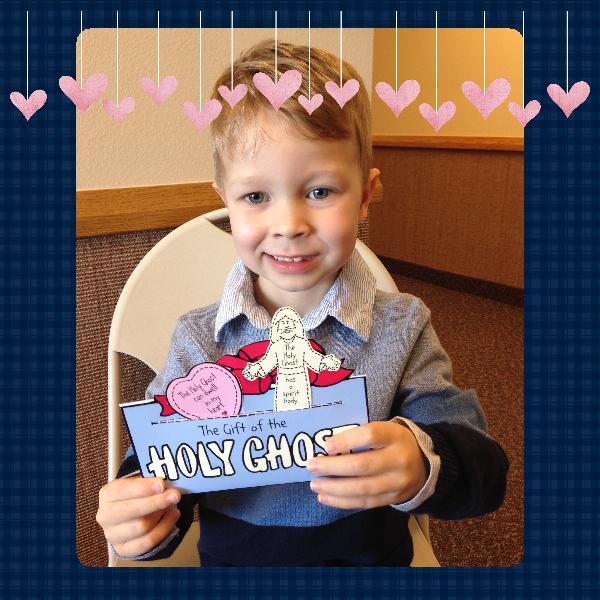 The Gift of the Holy Ghost gift package LESSON ACTIVITY AGES 1-5