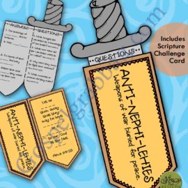 $1.50 LESSON LIFESAVER for Come Follow Me Primary and Home, family home evening, Book of Mormon study