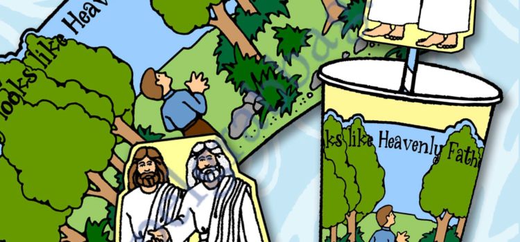 I Have a Body like Heavenly Father and Jesus (First Vision Pop-up Scene)