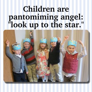 JESUS' BIRTH: Celebrate shepherds seeing angel telling of Jesus' birth, star, CTR-A Lesson 7, gospelgrabbag.com