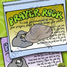 Prayer Rock and Reminder Note