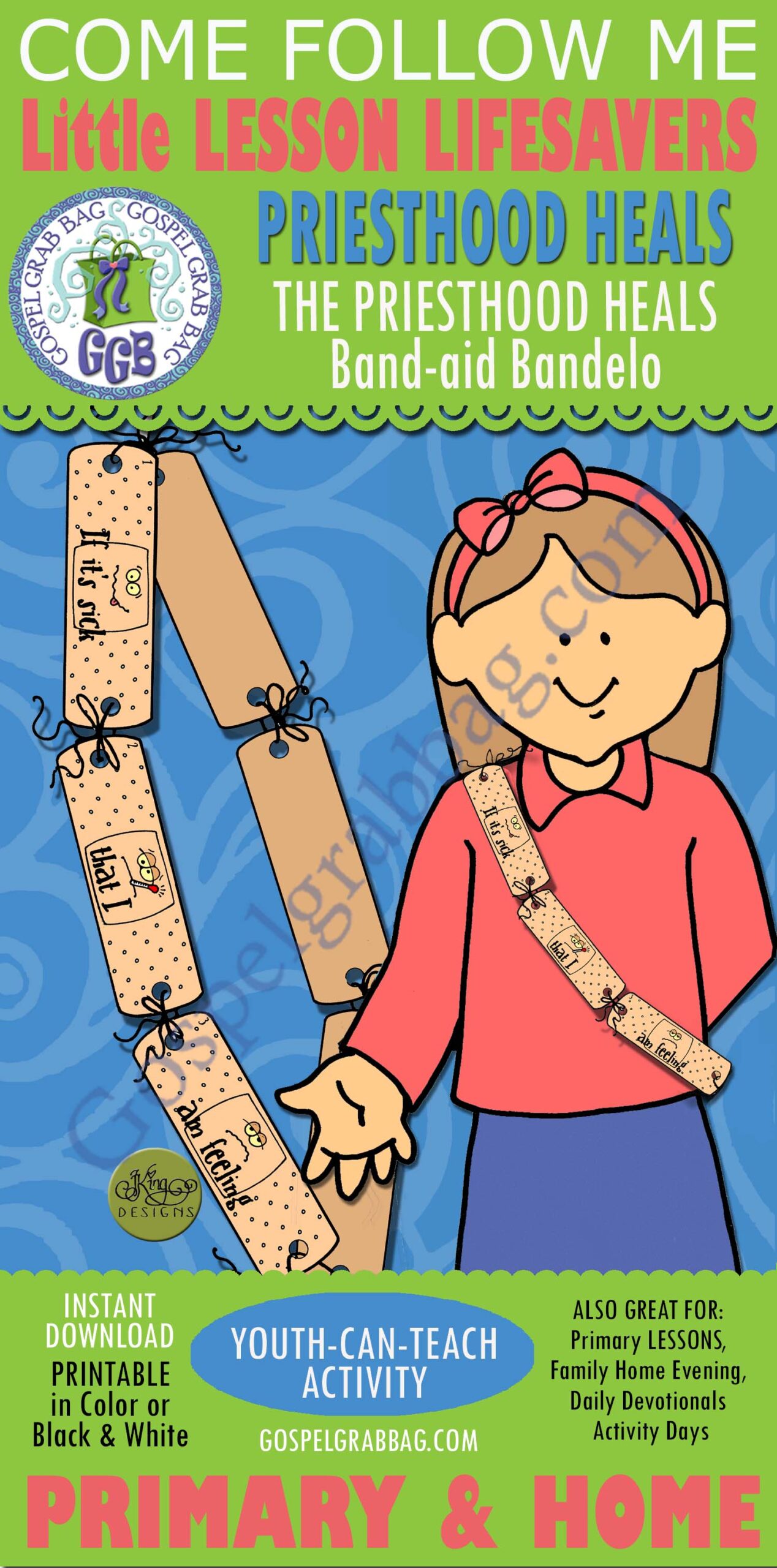 Priesthood Heals bandaid bandelo