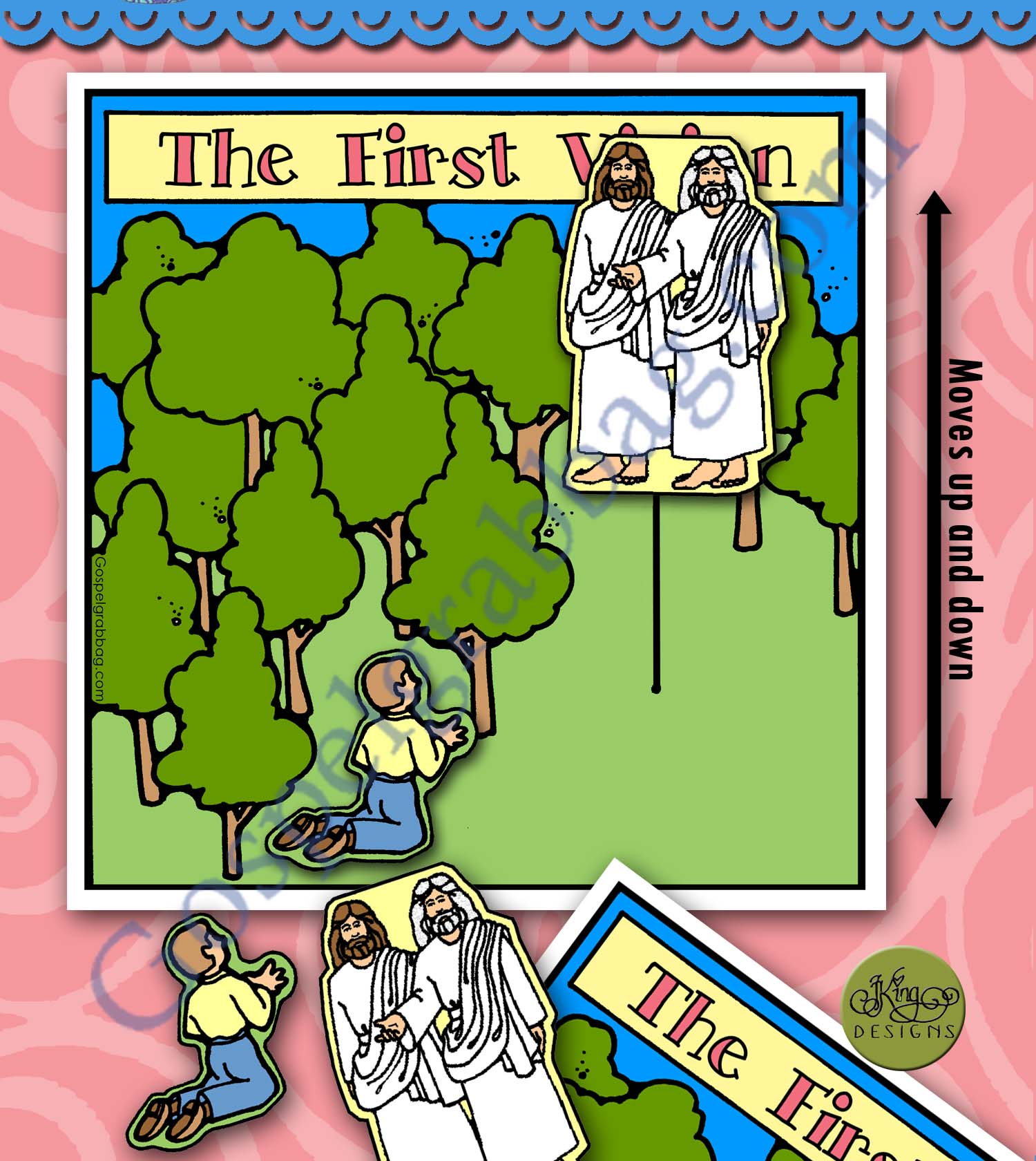 $1.50 Little LESSON LIFESAVER Activity for Come Follow Me – Primary and Home (family home evening), LDS, Christian, Bible Study