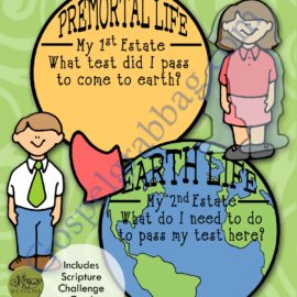 TRIALS – PLAN OF SALVATION – Activity: Premortal Life/Earth Life Quiz – for Doctrine and Covenants Primary Lesson 28: Zion’s Camp Marches to Missouri