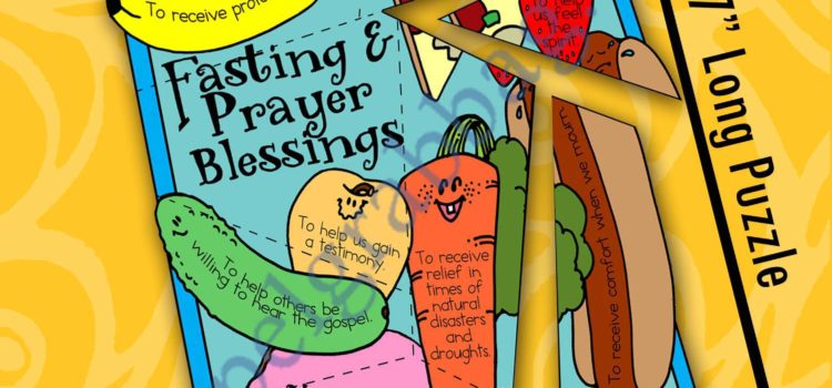$3.50 POST-AND-PRESENT Activity for Come Follow Me - Primary and Home lessons, family home evening, Young Women