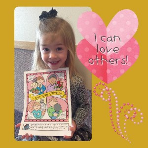 Primary Lesson Helps, Nursery Lesson 18 - I Will Love Others, Sunbeam Lesson 34 - I Can Love Others, Sunday Savers, gospelgrabbag.com
