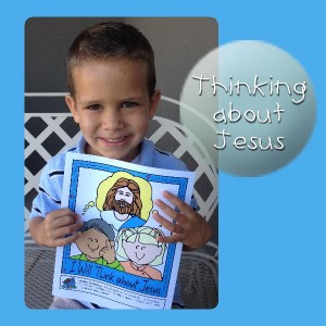Primary Lesson Helps, Nursery Lesson 27 and Sunbeam Lesson 40 – The Sacrament Helps Me Think about Jesus, Sunday Savers, gospelgrabbag.com