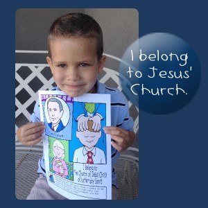 Church Membership: Primary Lesson Helps, Nursery Lesson 25 and Sunbeam Lesson 42 - I Belong to The Church of Jesus Christ of Latter-day Saints, Sunday Savers, gospelgrabbag.com