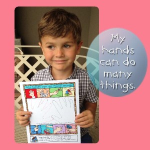 Hands: Primary Lesson Helps, Sunbeam Lesson 17 – I Am Thankful for My Hands, Primary Manual 1, Sunday Savers, gospelgrabbag.com