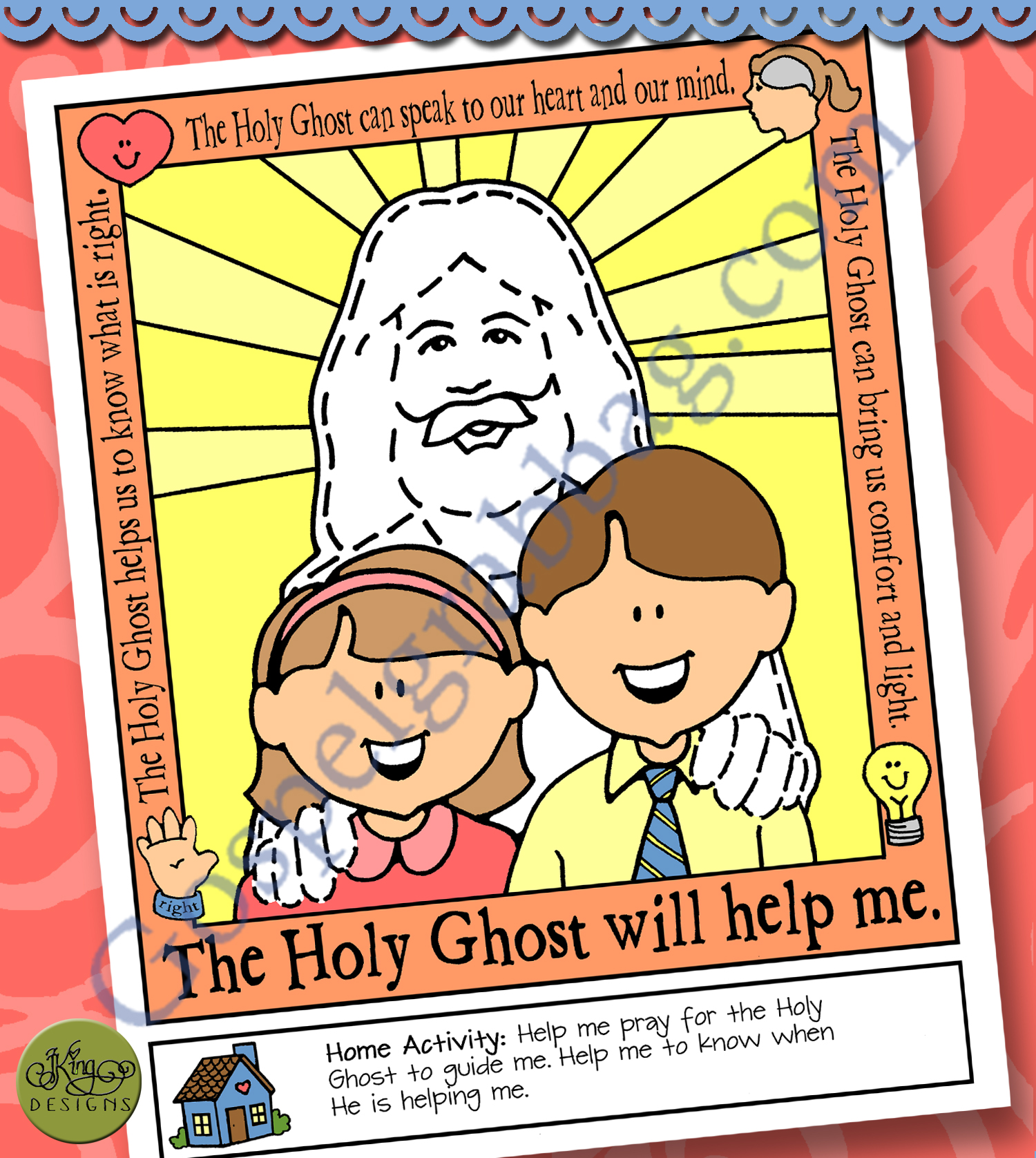 $1.50 Little LESSON LIFESAVER Activity for Come Follow Me – Primary and Home (family home evening), LDS, Christian, Bible Study, Nursery Lesson 6