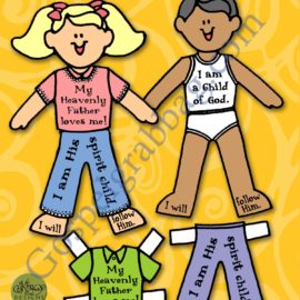 $1.75 Little LESSON LIFESAVER Activity for Come Follow Me – Primary and Home (family home evening), LDS, Christian, Bible Study