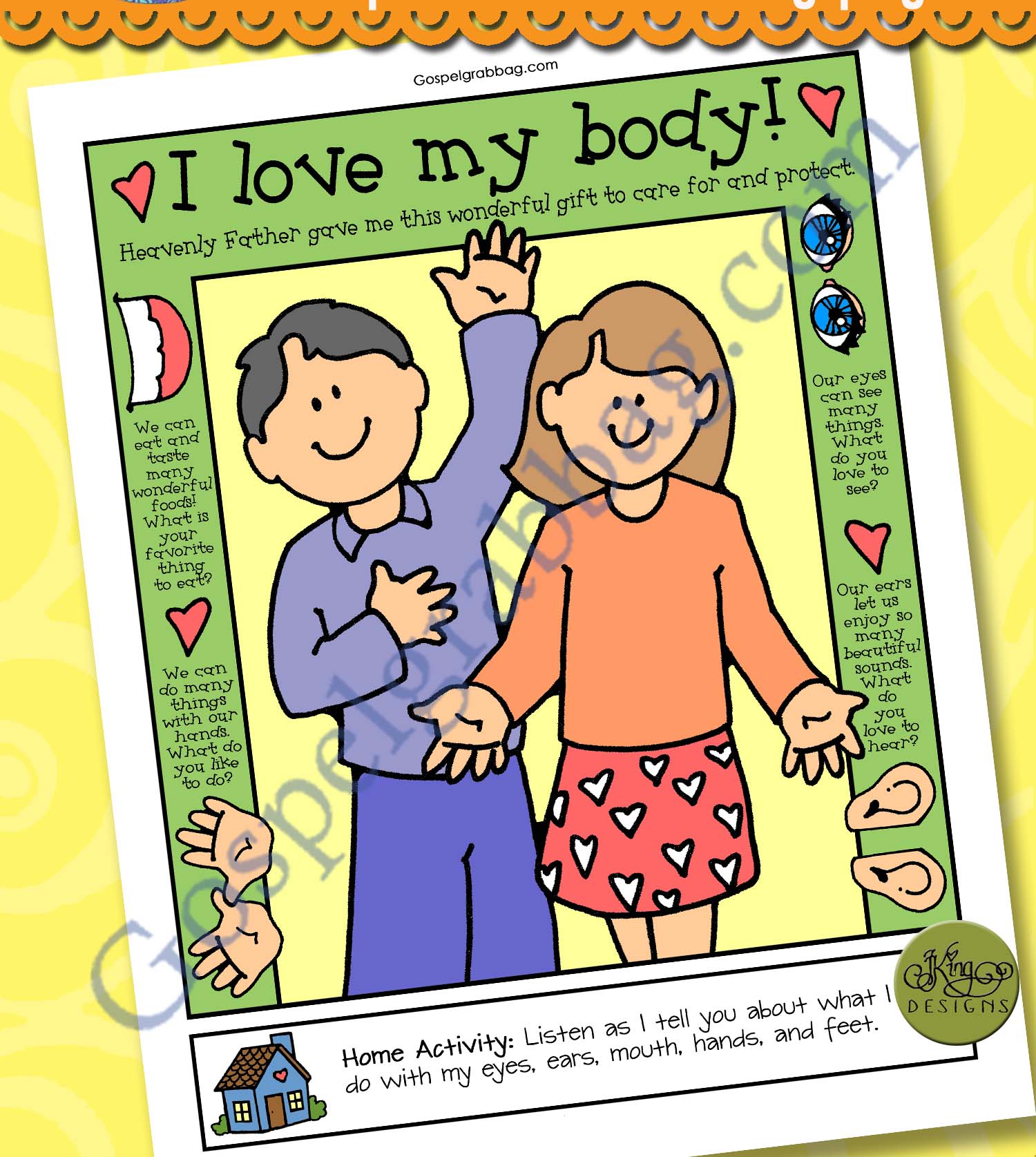 $1.50 Little LESSON LIFESAVER Activity for Come Follow Me – Primary and Home (family home evening), Nursery Lesson 12 "Behold You're Little Ones" LDS, Christian, Bible Study