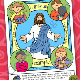 I can be an example. poster or coloring page