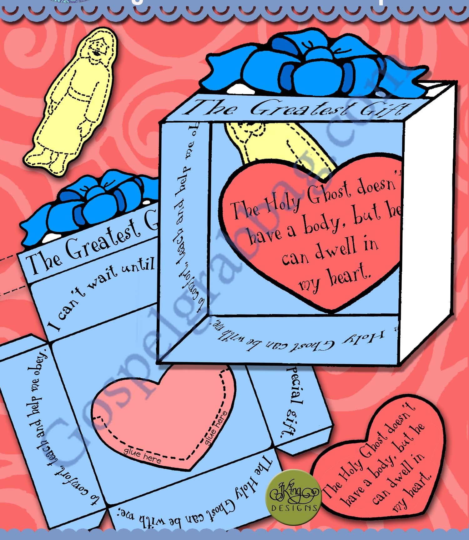 The Holy Ghost Is My Greatest Gift gift box #HolyGhost