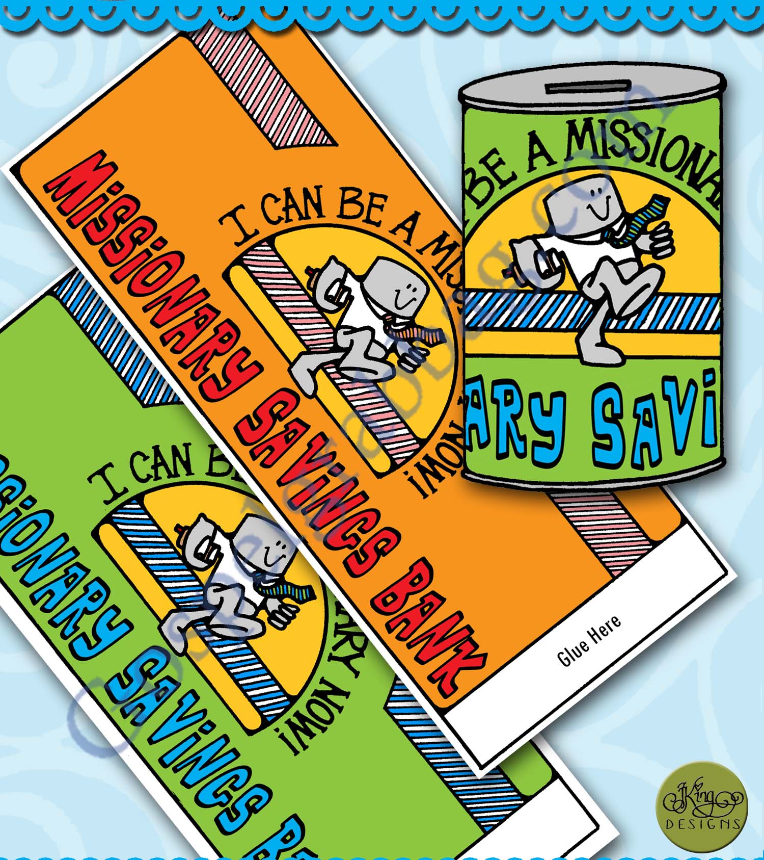 I Can Be a Missionary Now! savings bank