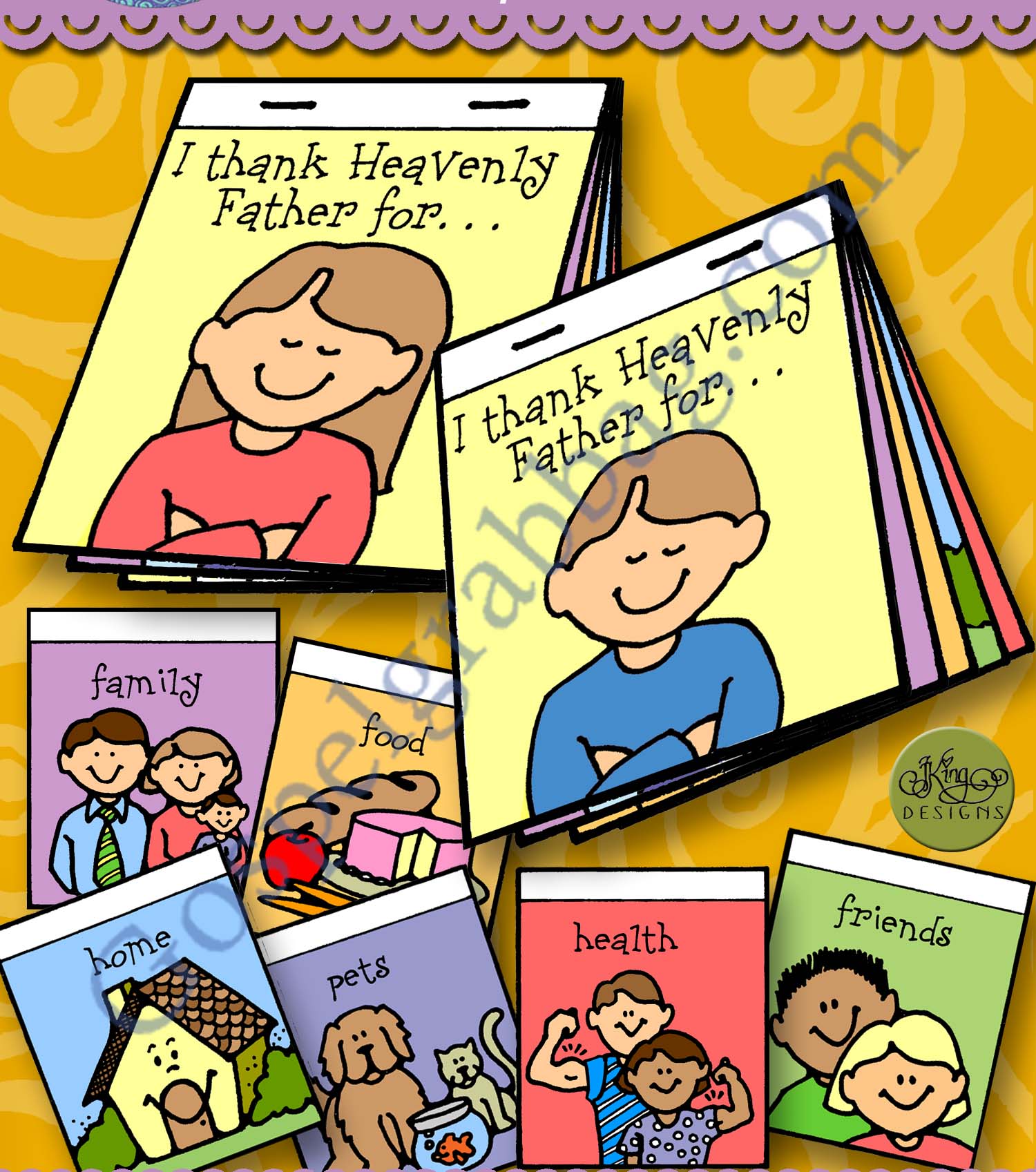 Prayers – Many Thanks mini-book evening