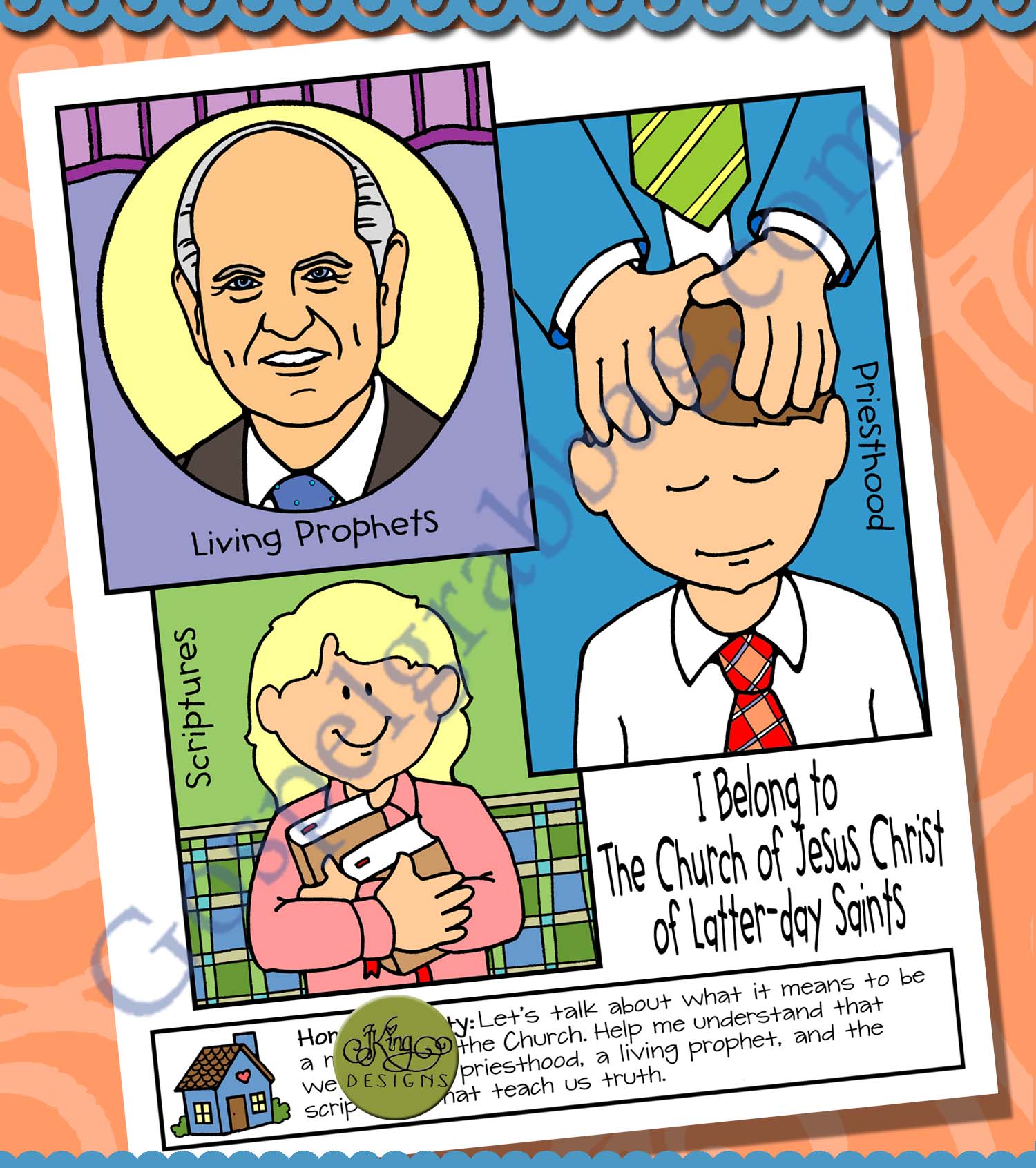 $1.50 Little LESSON LIFESAVER Activity for Come Follow Me – Primary and Home (family home evening), LDS, Christian, Bible Study