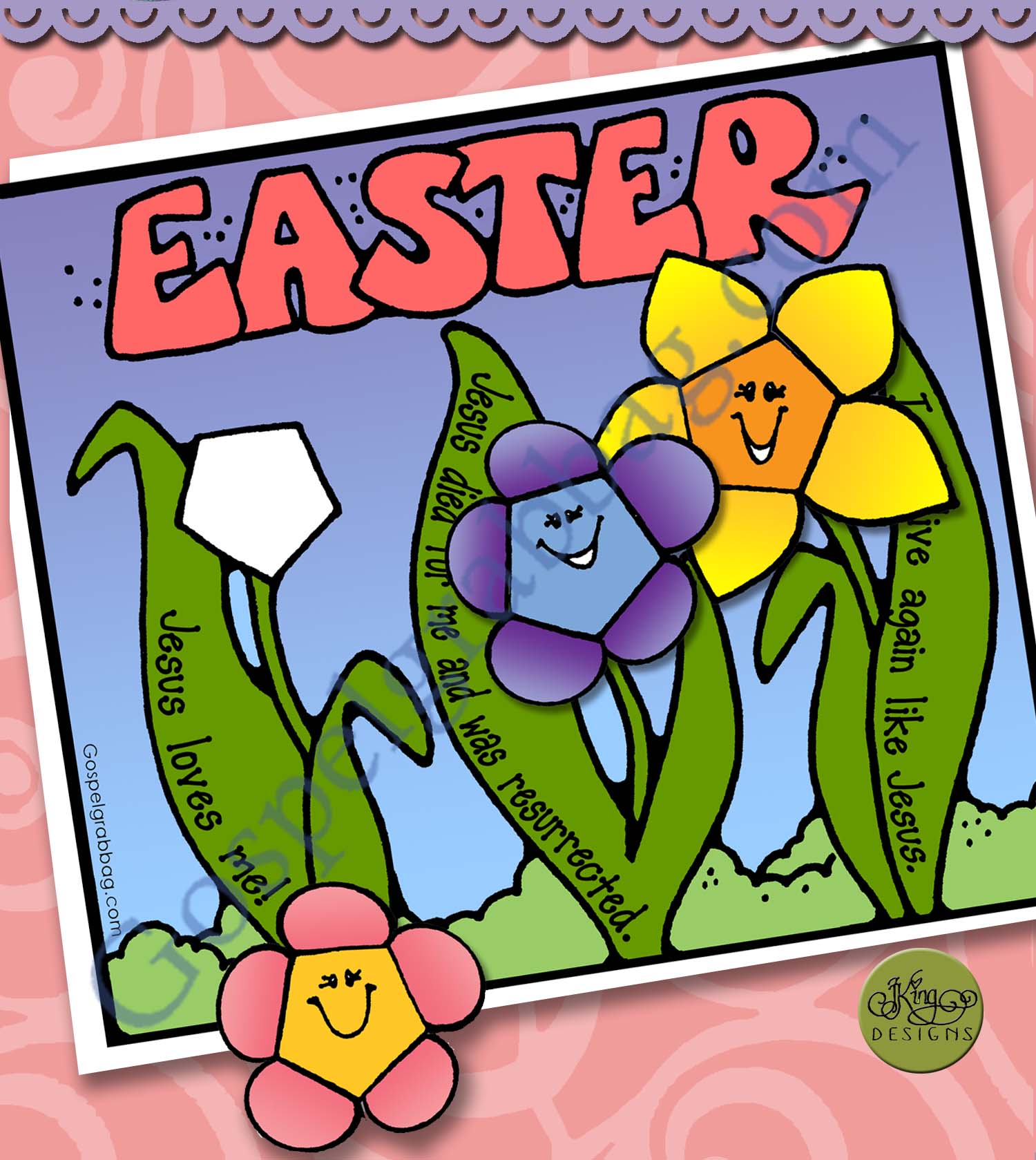 EASTER 3-D visuals on the resurrection - Craft Activity
