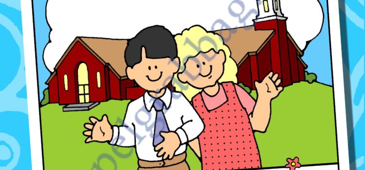 The Sabbath day is a special day! poster or coloring page