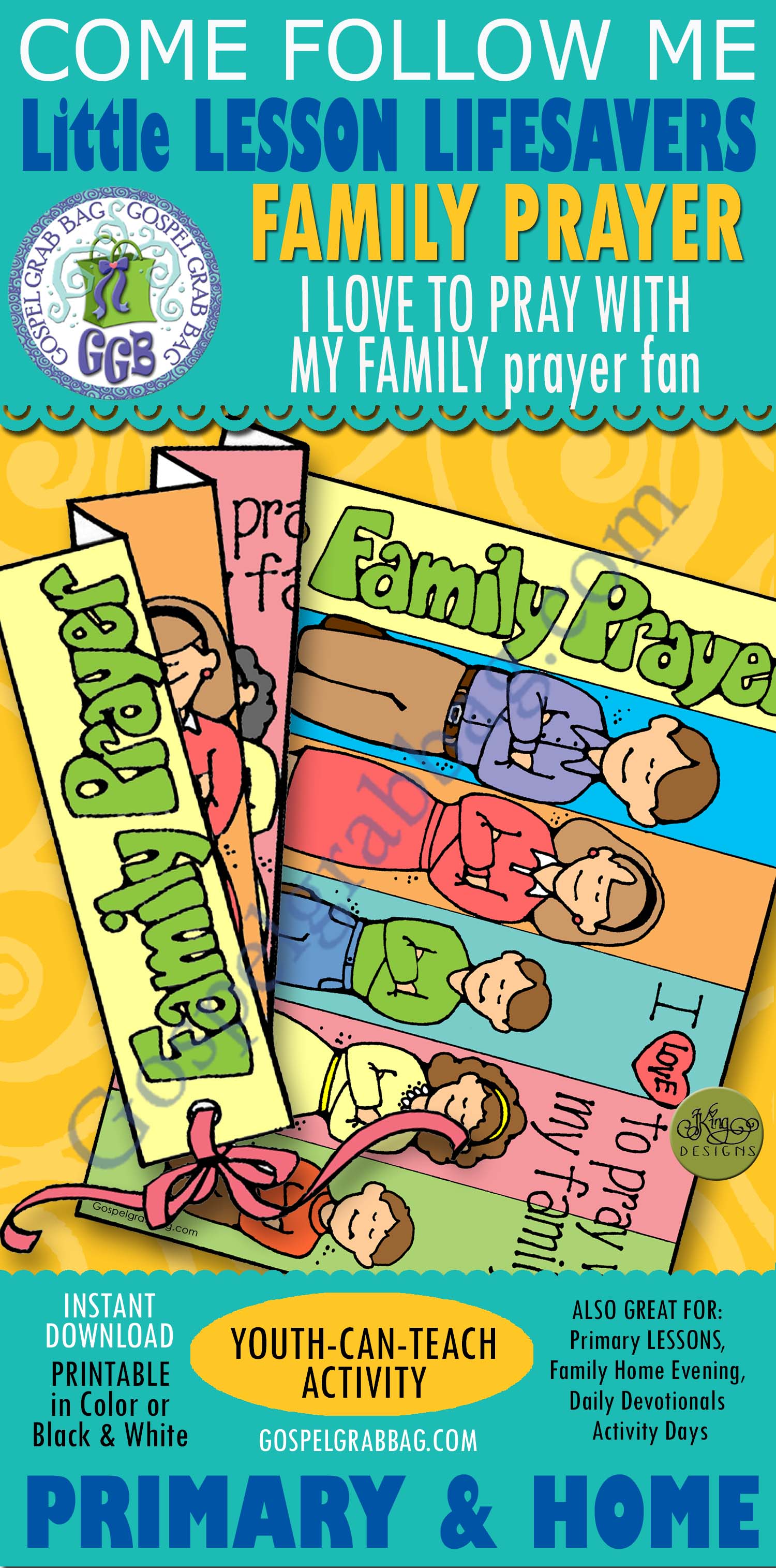 $1.50 Little LESSON LIFESAVER Activity for Come Follow Me – Primary and Home (family home evening), Nursery Lesson 12 "Behold You're Little Ones" LDS, Christian, Bible Study