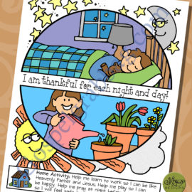$1.50 Little LESSON LIFESAVER Activity for Ages 2-5 - Nursery, Primary and home, family home evening