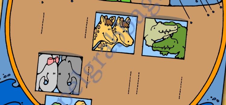 Animals Saved From the Flood – Noah’s 3-D Ark